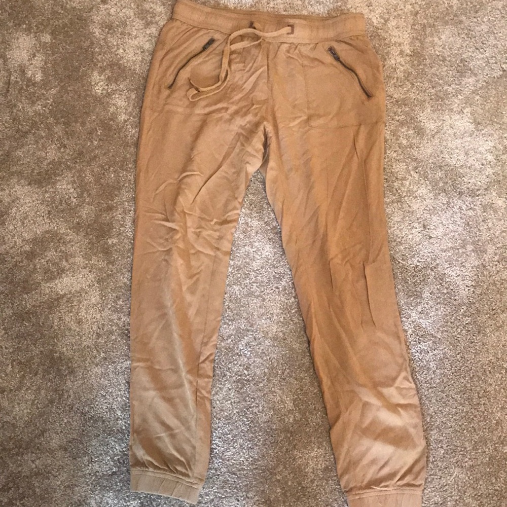 Khaki jogger pants
